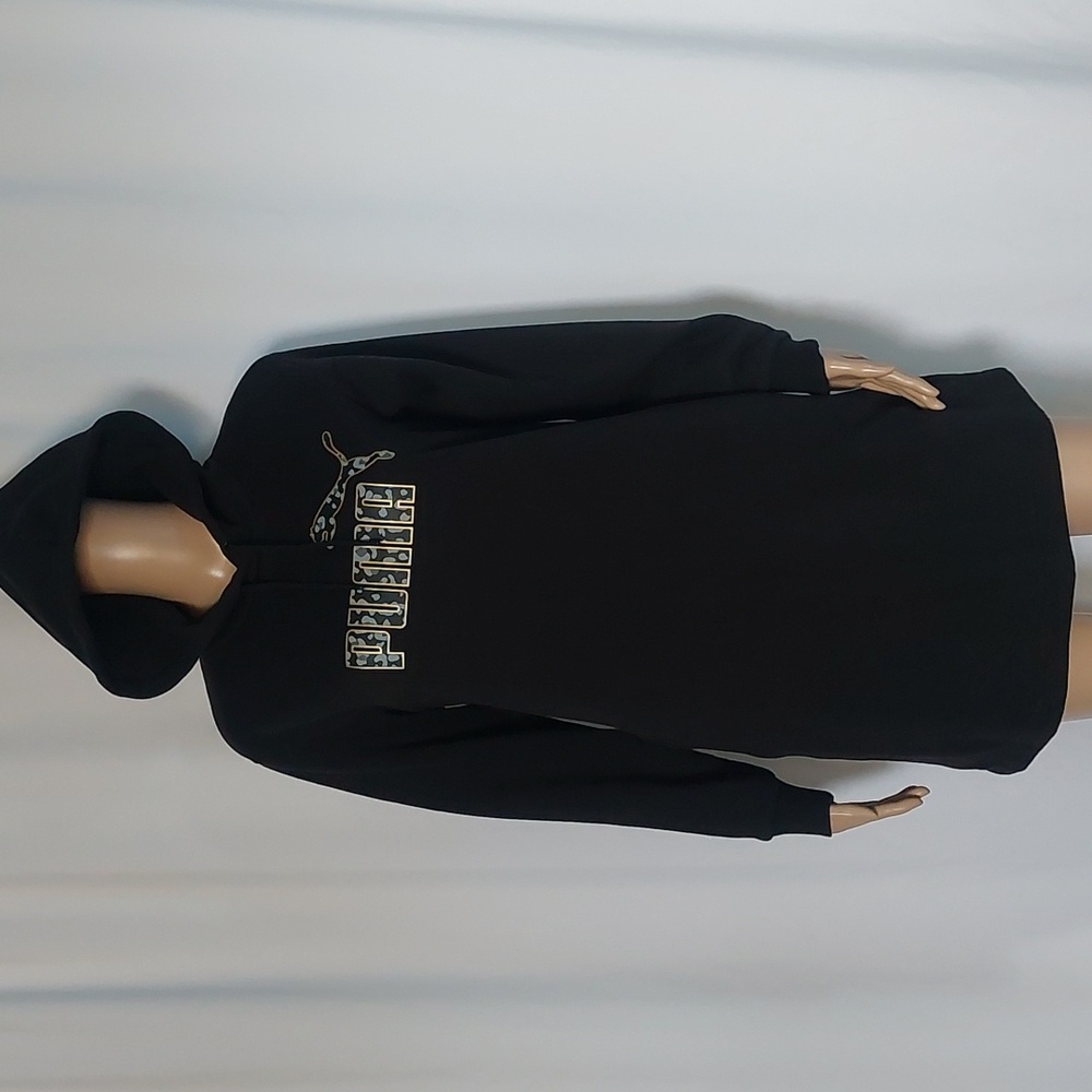 Puma Women's hooded Dress winterised‎ black size XS